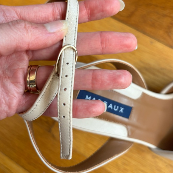 NWT Margaux Carmine Platform in Bone Nappa | 39 (8.5-9) - Picture 3 of 5